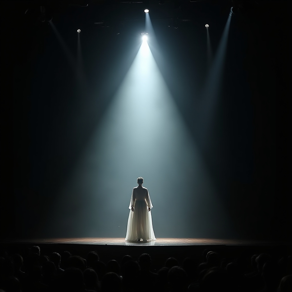 Fotografie de scenă la un spectacol de teatru
